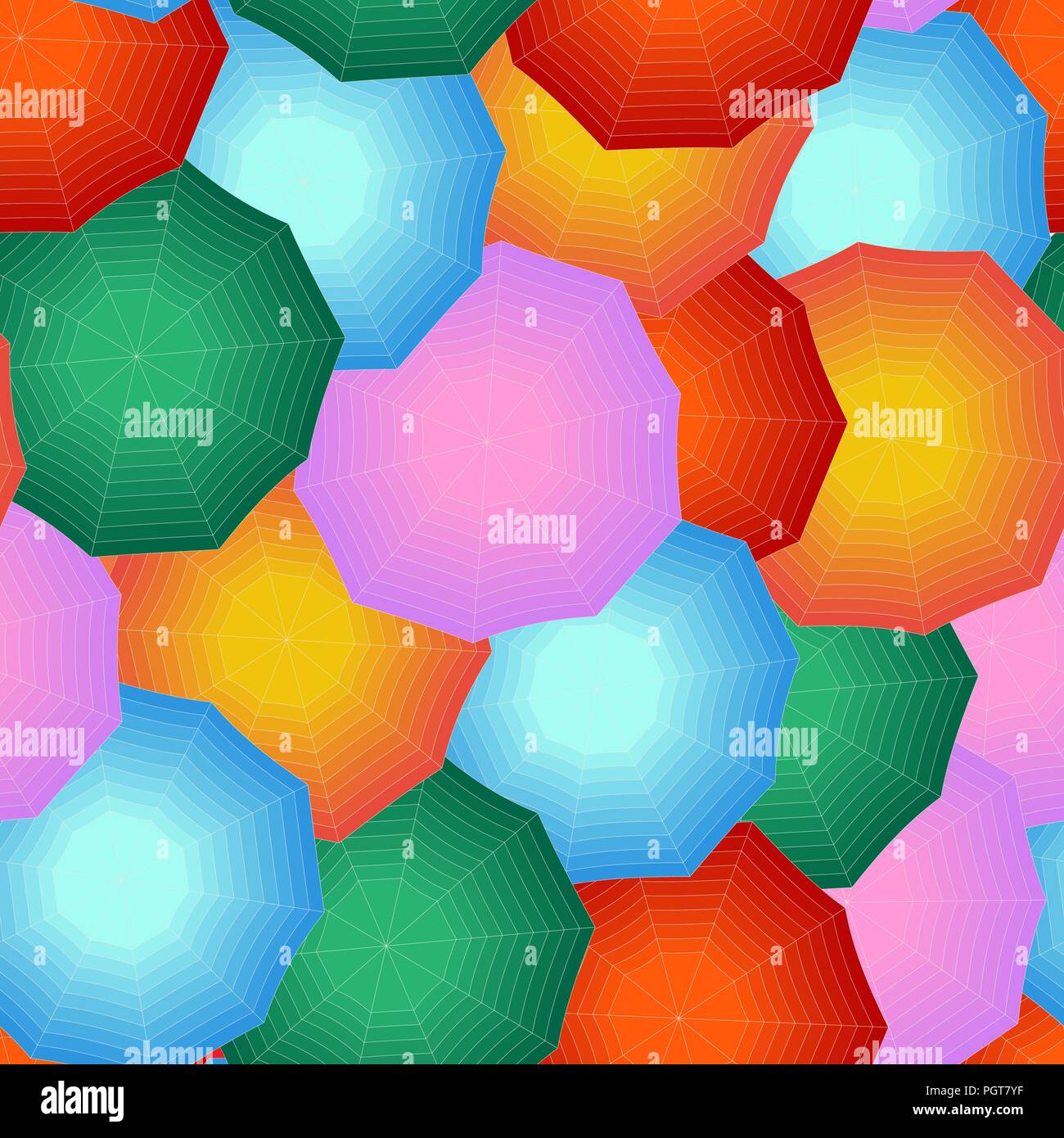 Japanese umbrella seamless pattern design Stock Vector Image & Art Alamy