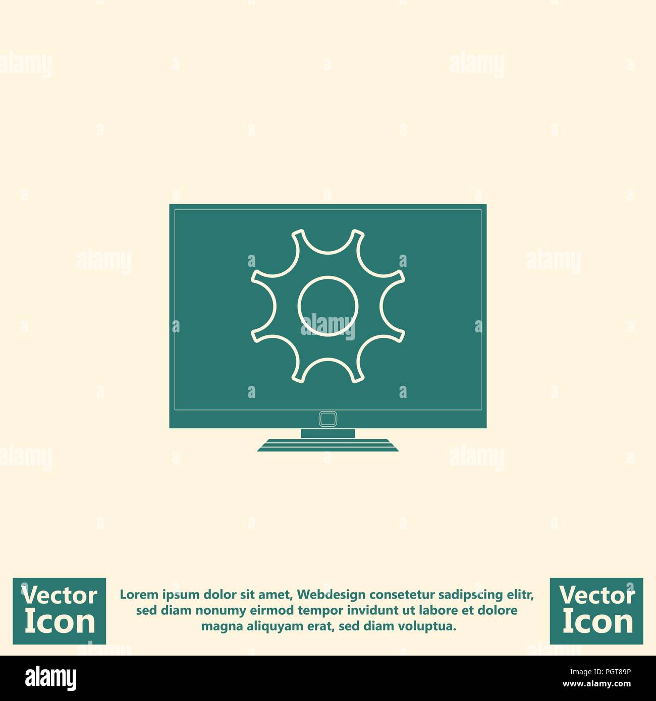 Vector flat icon for your design Stock Vector Image & Art - Alamy
