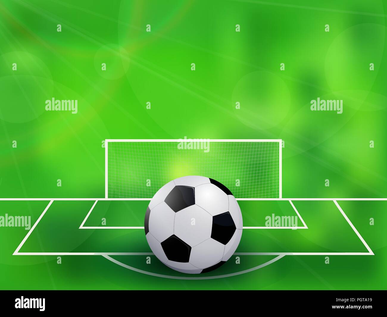 Abstract soccer football background. Vector illustration Stock Vector Image  & Art - Alamy