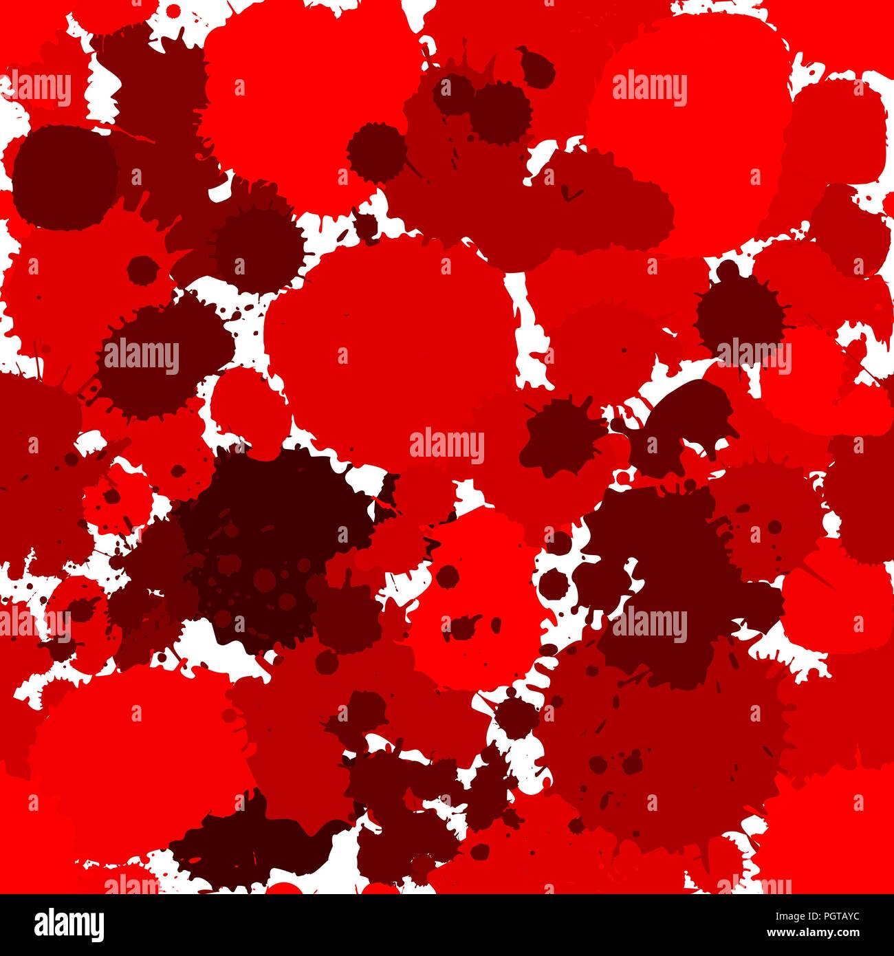 Vector Blood Splatter Seamless Pattern Stock Vector Image & Art - Alamy