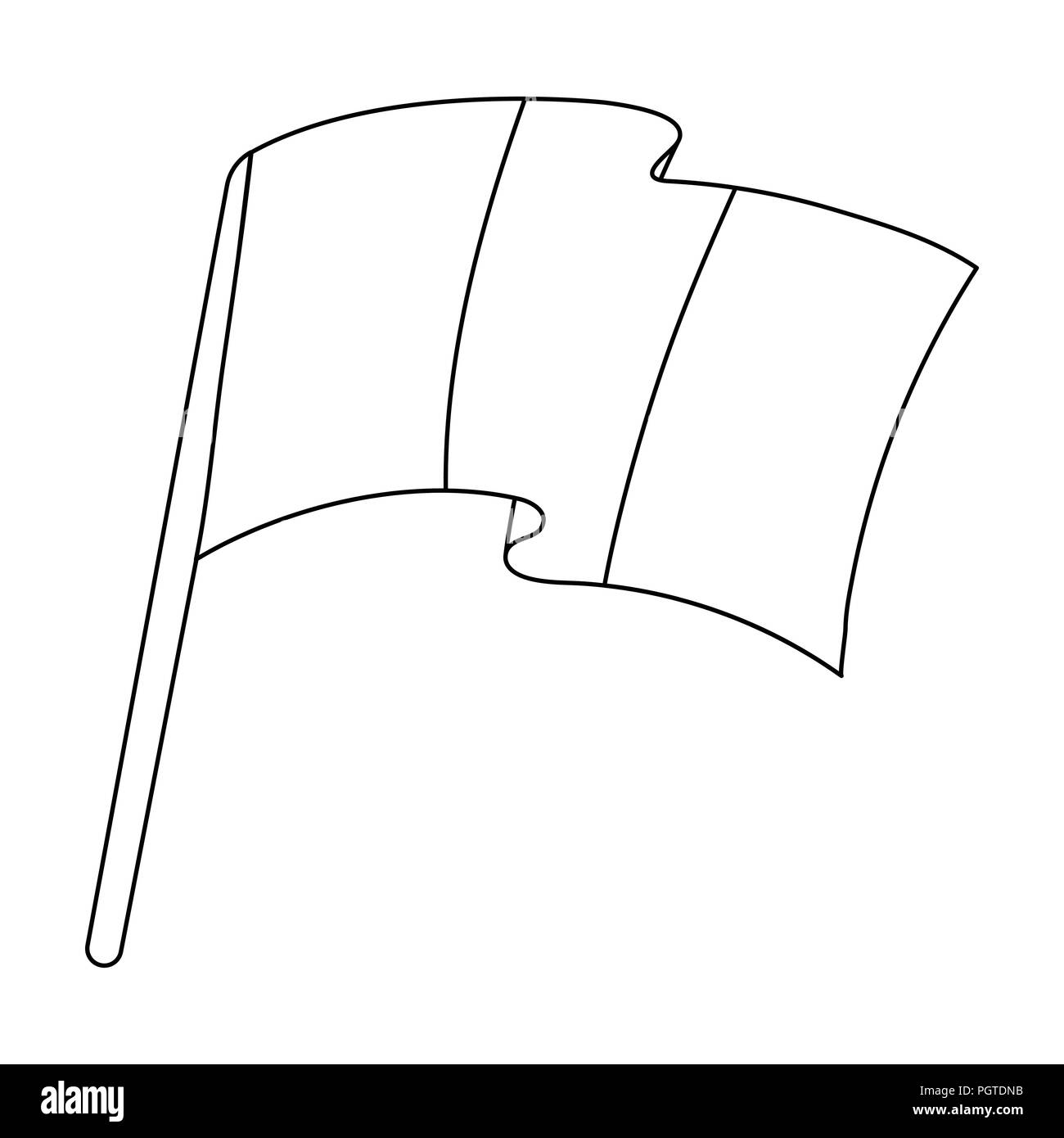 The Belgian flag.The dark Belgian wolf. Belgium single icon in outline ...