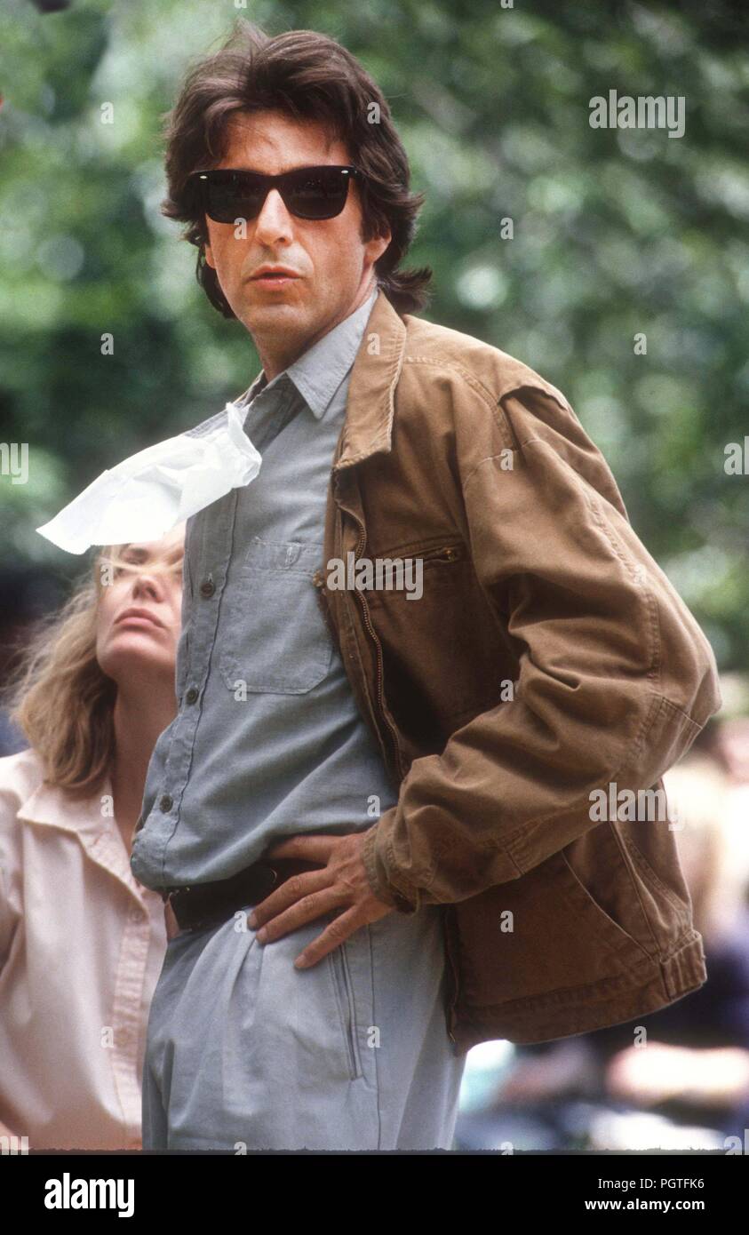 Al Pacino on the set of Frankie & Johnny 1991 Photo By John Barrett