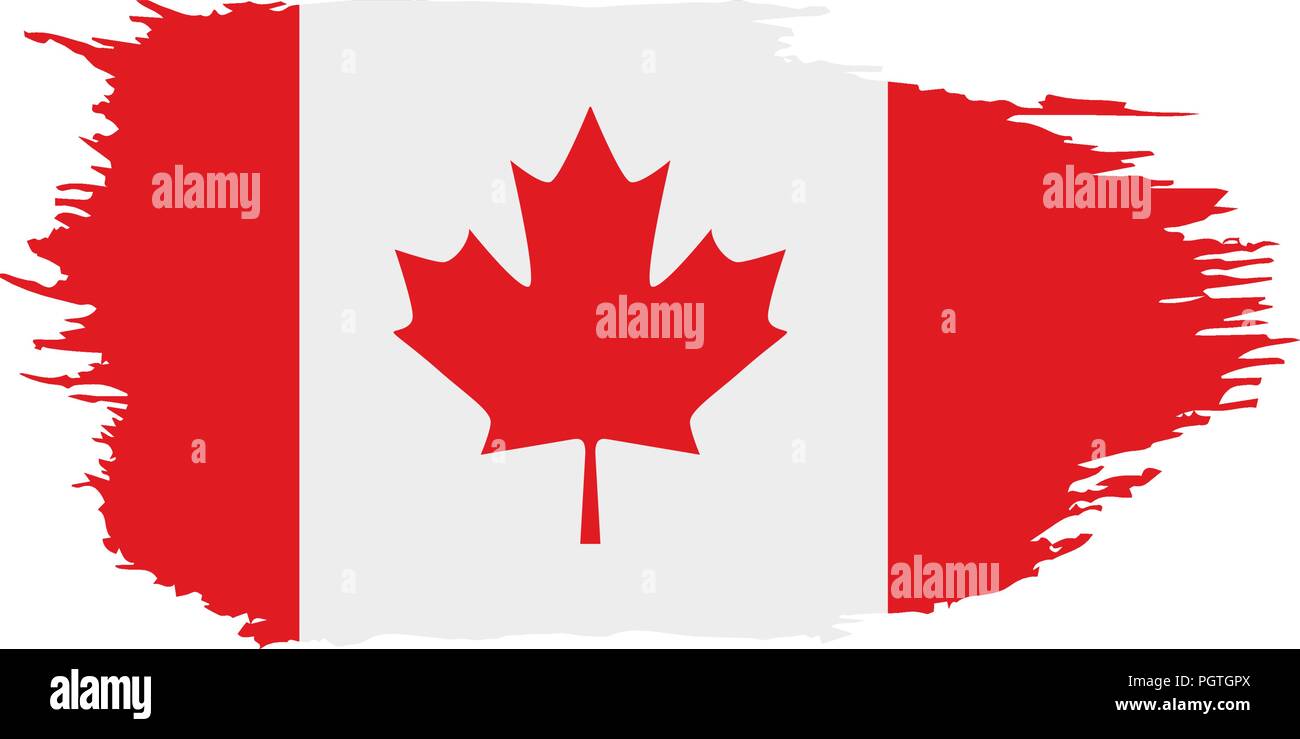 Canada flag, vector illustration Stock Vector Image & Art - Alamy