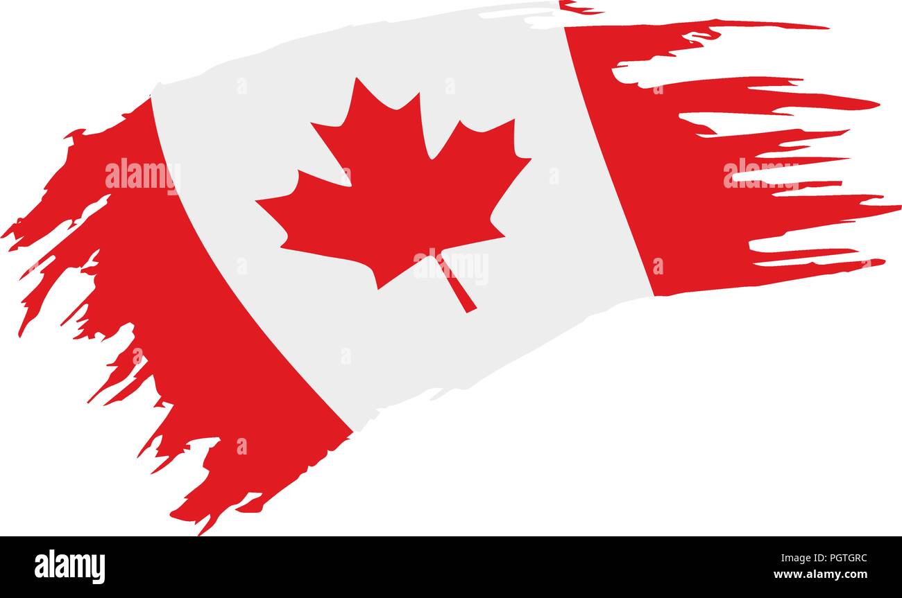 Canada flag, vector illustration Stock Vector Image & Art - Alamy
