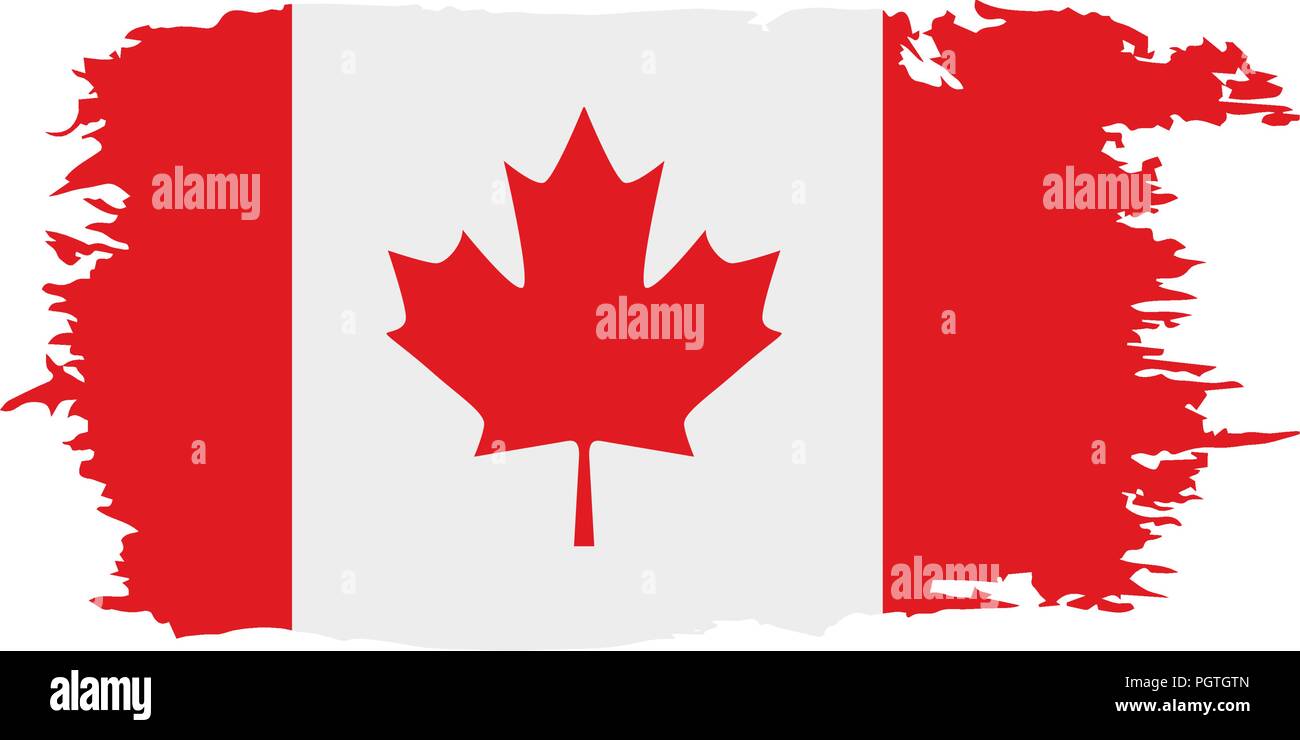 Canada flag, vector illustration Stock Vector Image & Art - Alamy