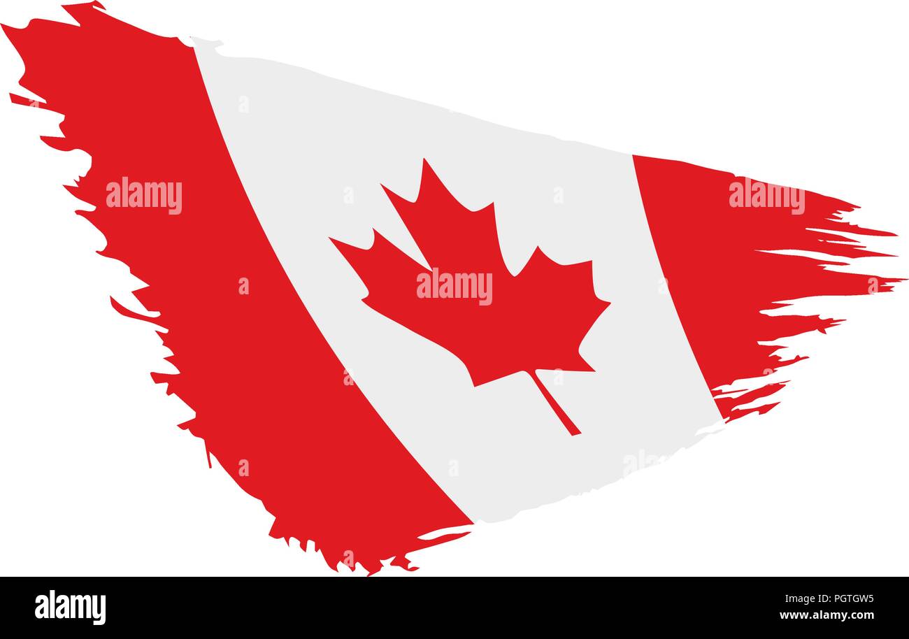 Canada flag, vector illustration Stock Vector Image & Art - Alamy