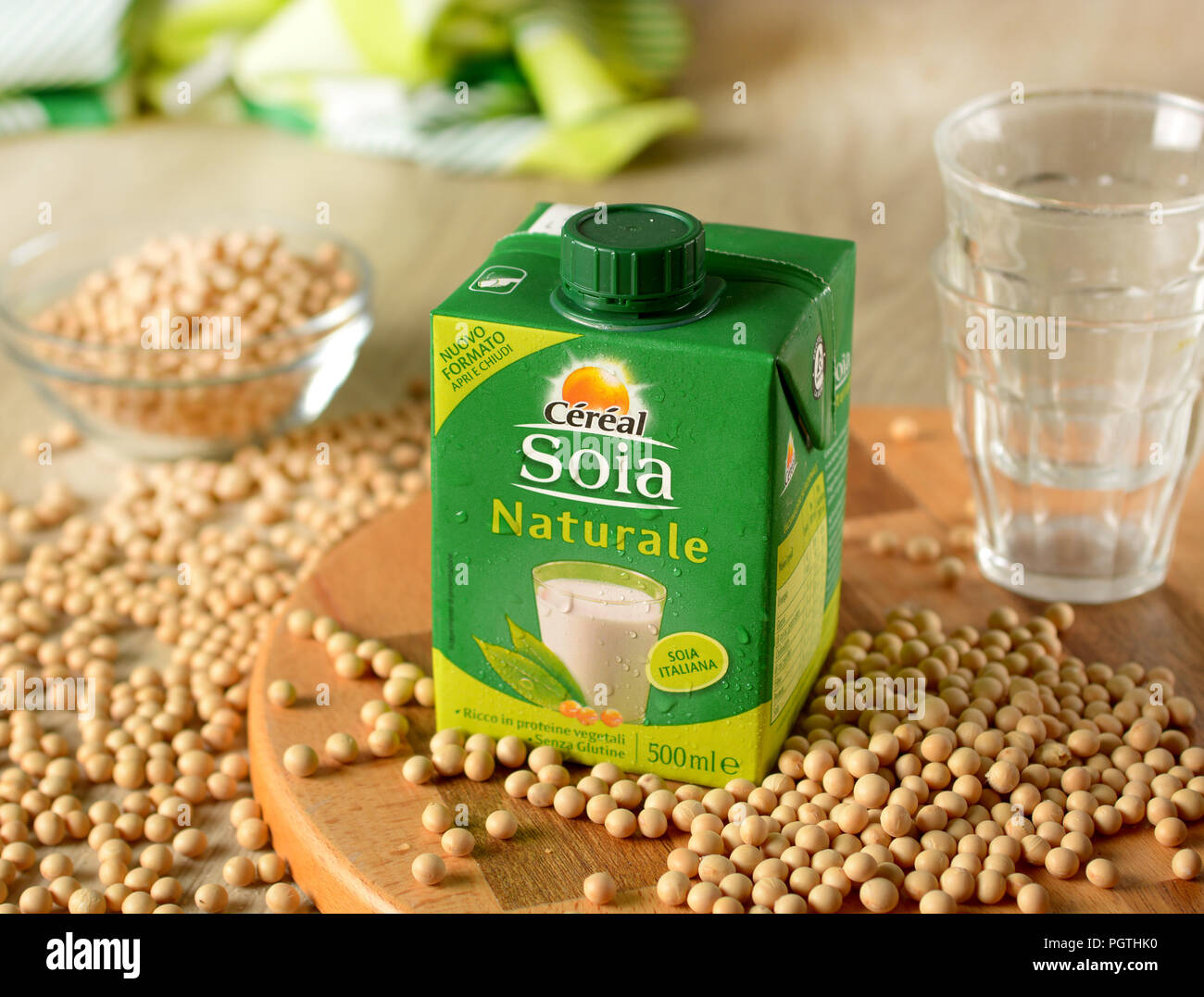 Soy milk box hires stock photography and images Alamy