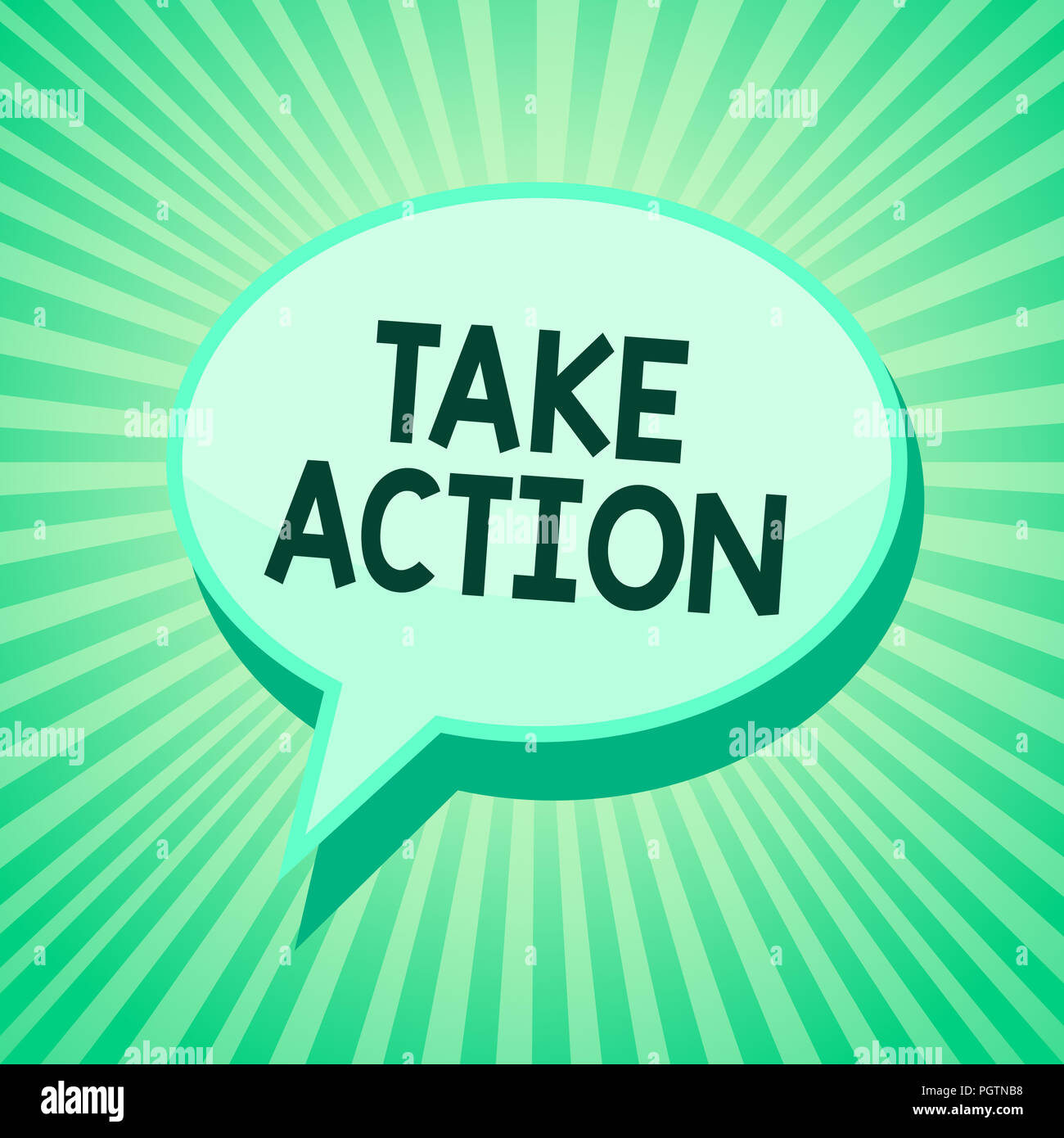 Handwriting Text Talke Action Concept Meaning Supporting What You Say Not Just Words But Through Evidence Green Speech Bubble Message Reminder Rays S Stock Photo Alamy