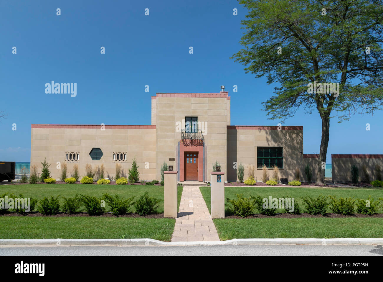 Beverly Shores, Indiana The WieboltRostone home in the Century of