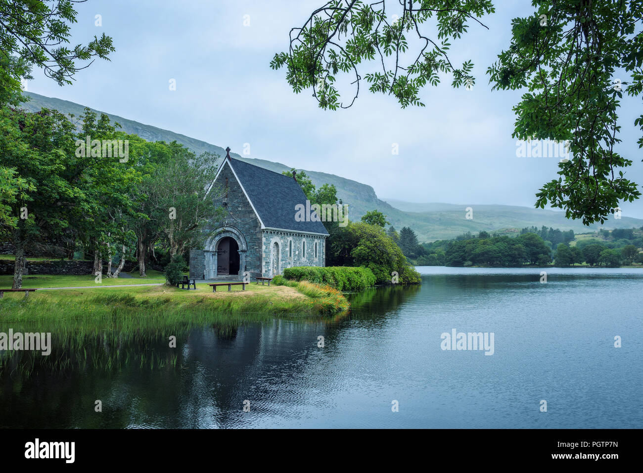 Saint Finbarr's Oratory chapel in county Cork, Ireland Stock Photo
