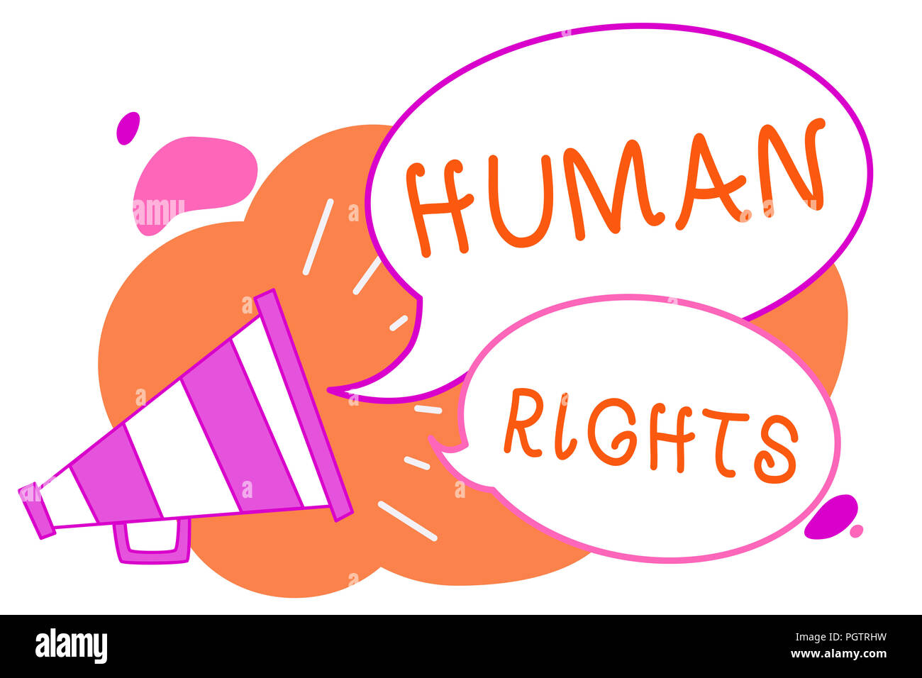 Write Human Rights Human rights act law Cut Out Stock Images & Pictures - Alamy