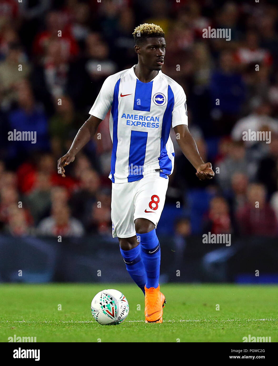 Brighton & Hove Albion's Yves Bissouma Stock Photo - Alamy