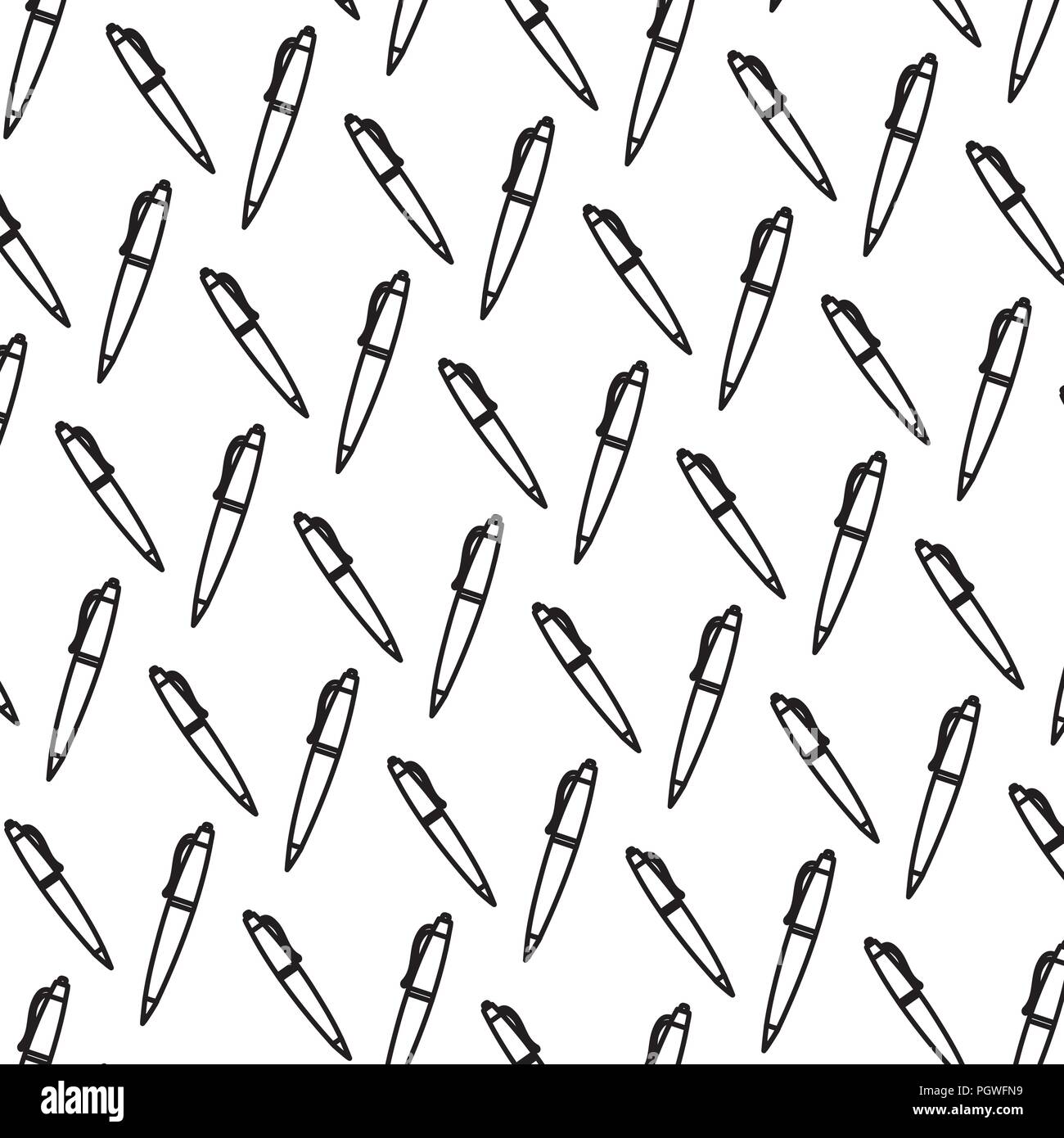 line classic pen design object background Stock Vector Image & Art - Alamy