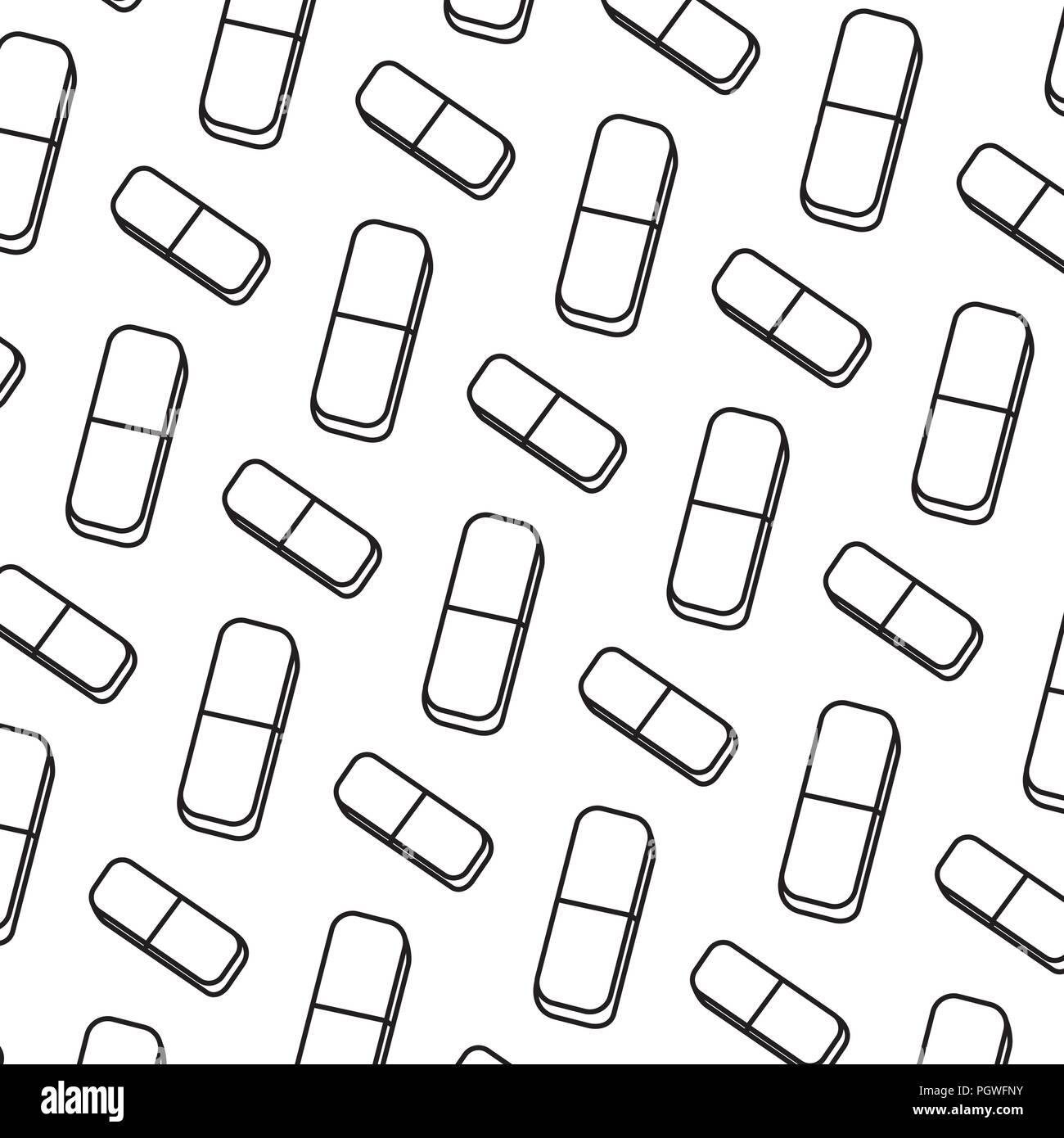 line education eraser school object background Stock Vector Image & Art