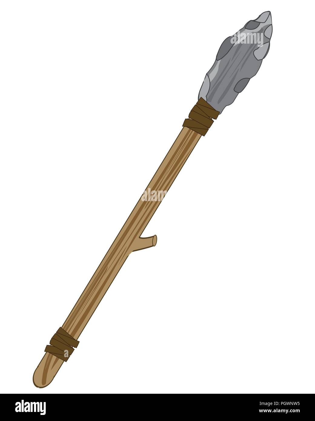 Stone Age Spear High Resolution Stock Photography and Images Alamy