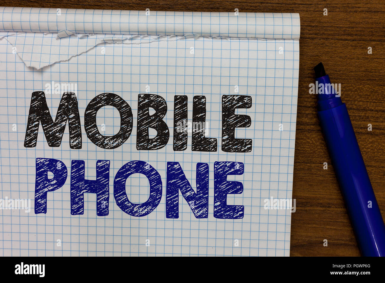 Mobile Phones Writing Word writing text Mobile Phone. Business concept for A handheld device ...