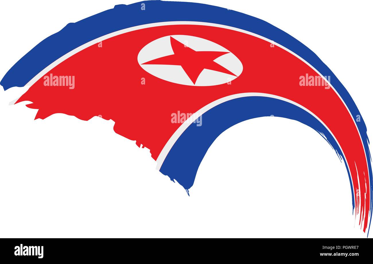 North Korea flag, vector illustration Stock Vector Image &amp; Art - Alamy