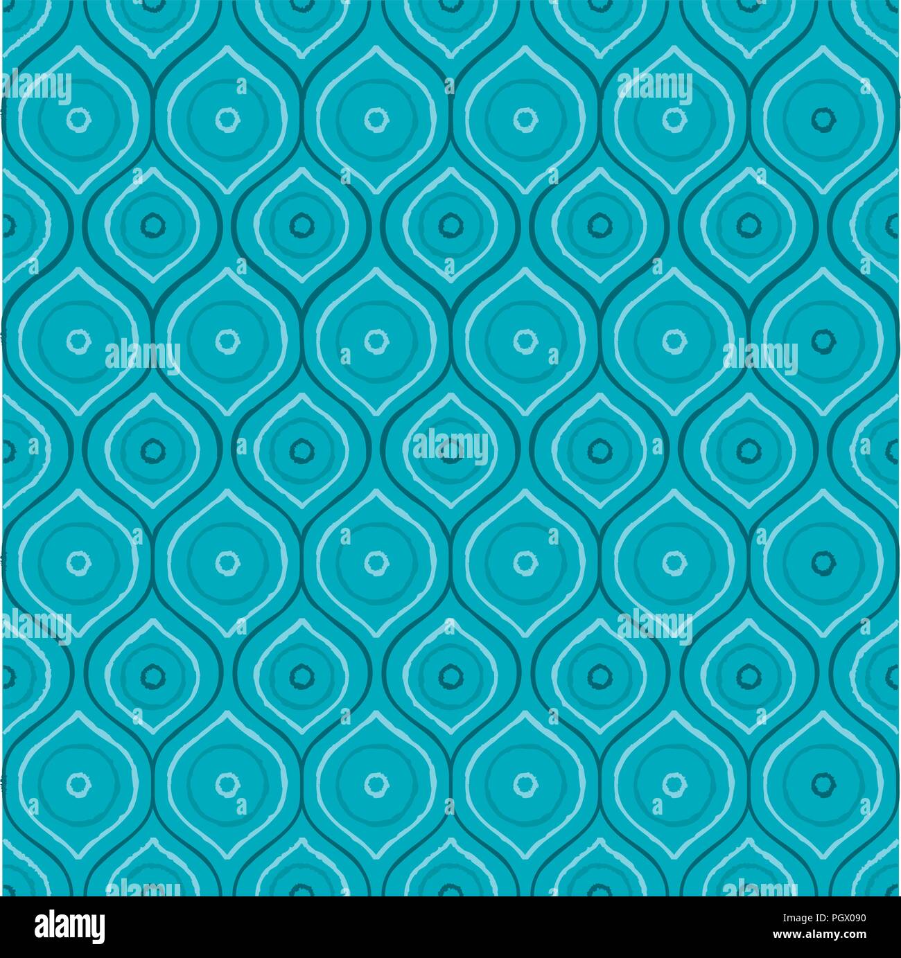 Abstract Aboriginal dot painting in vector format Stock Vector