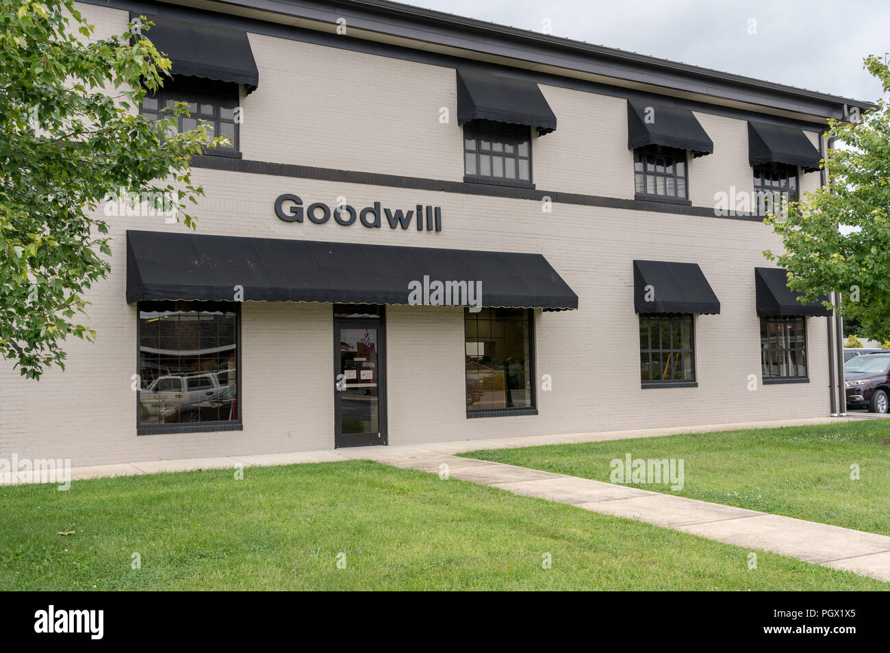 Goodwill charity shop in Winchester VA Stock Photo Alamy
