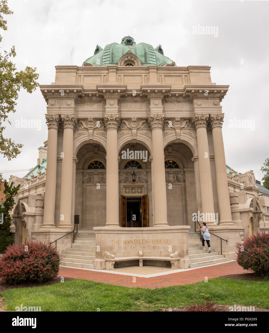 Handley Library, Winchester, Virginia Stock Photo Alamy