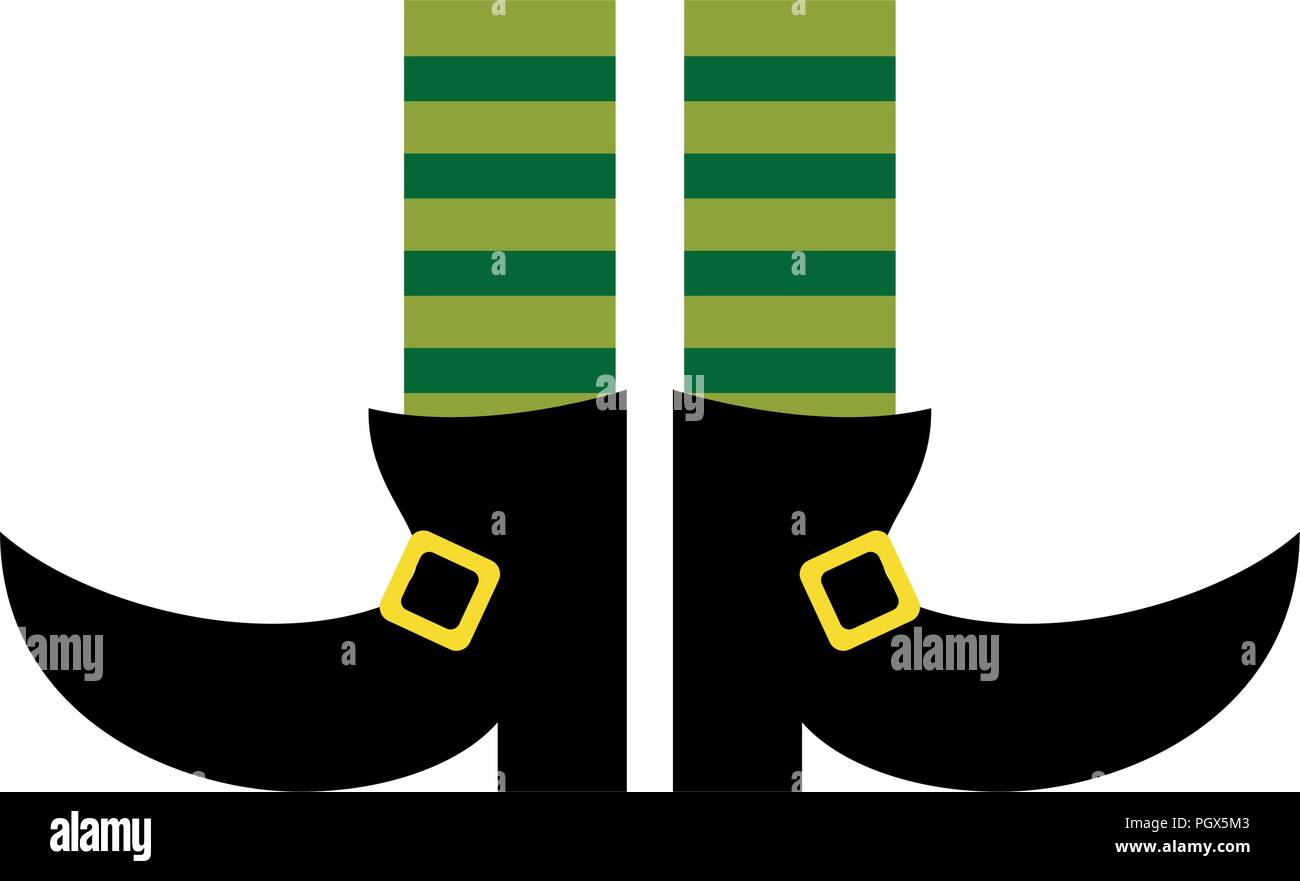 Elf boots cartoons Stock Vector Image & Art Alamy
