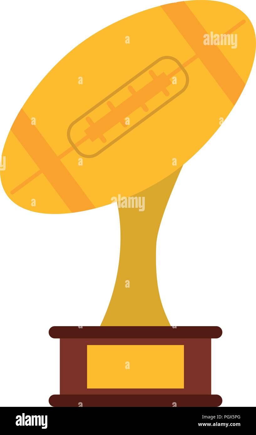 Football trophy cup Stock Vector Image & Art - Alamy