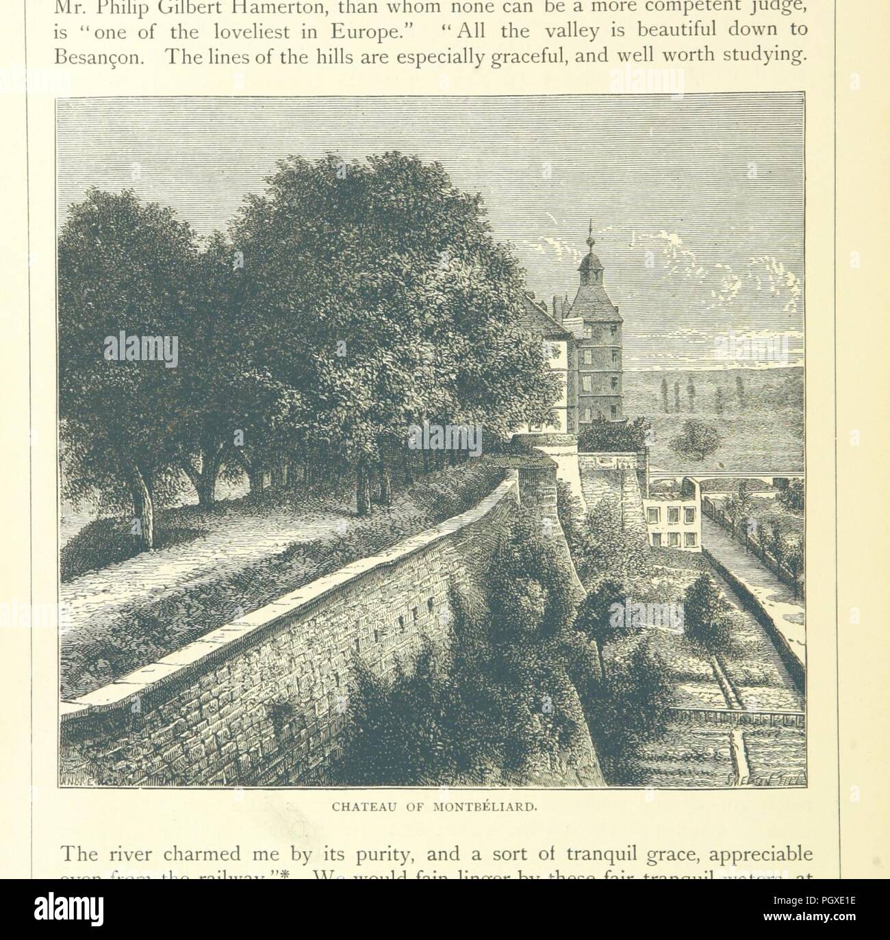 Image From Page 184 Of French Pictures Drawn With Pen And Pencil With Illustrations By English And Foreign Artists Stock Photo Alamy alamy