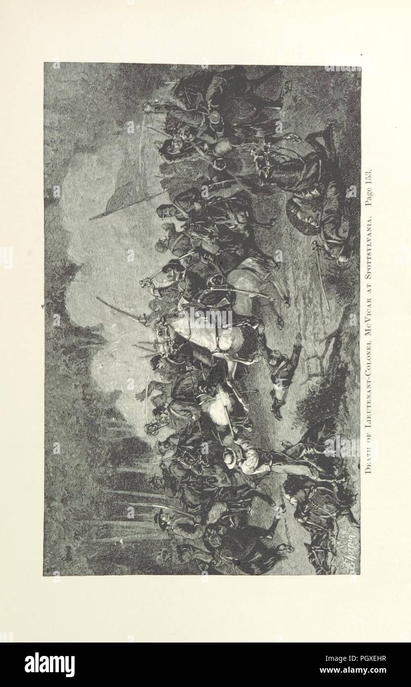 Image  from page 195 of 'Recollections of a Private. A story of the army of the Potomac ... Illustrated' . Stock Photo
