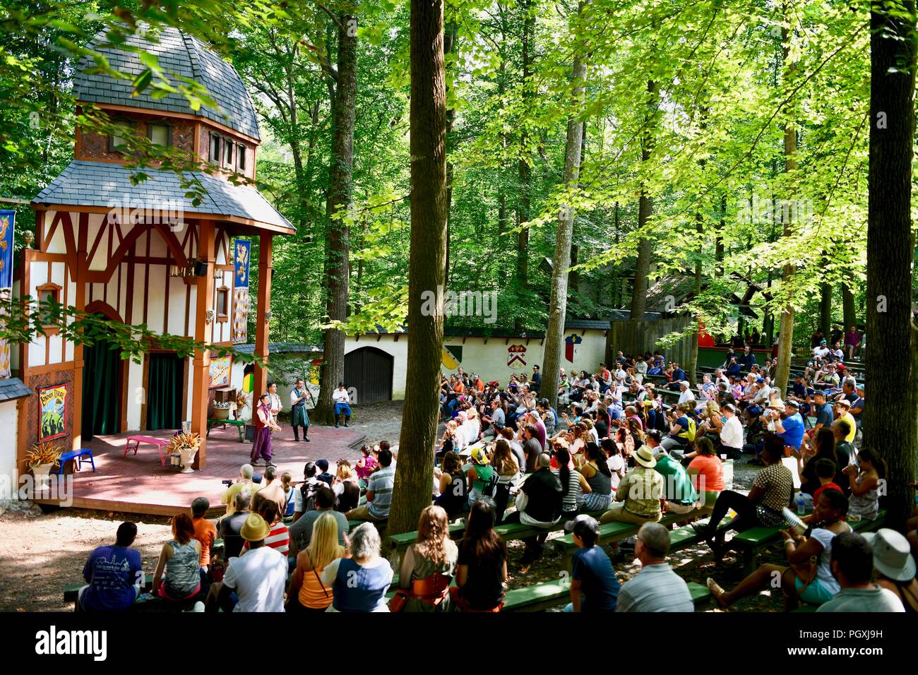 Maryland renaissance festival, MD, USA Stock Photo Alamy