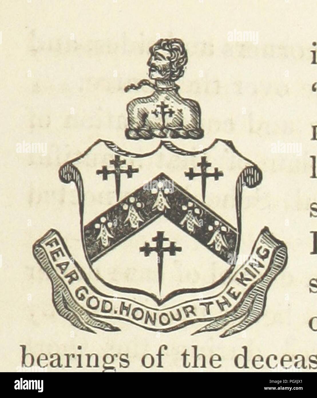 Image  from page 291 of 'The Borough of Stoke-upon-Trent ... comprising its history, statistics, civil polity, and traffic, with biographical and genealogical notices of eminent individuals; ... also, the Manorial History of 0009. Stock Photo