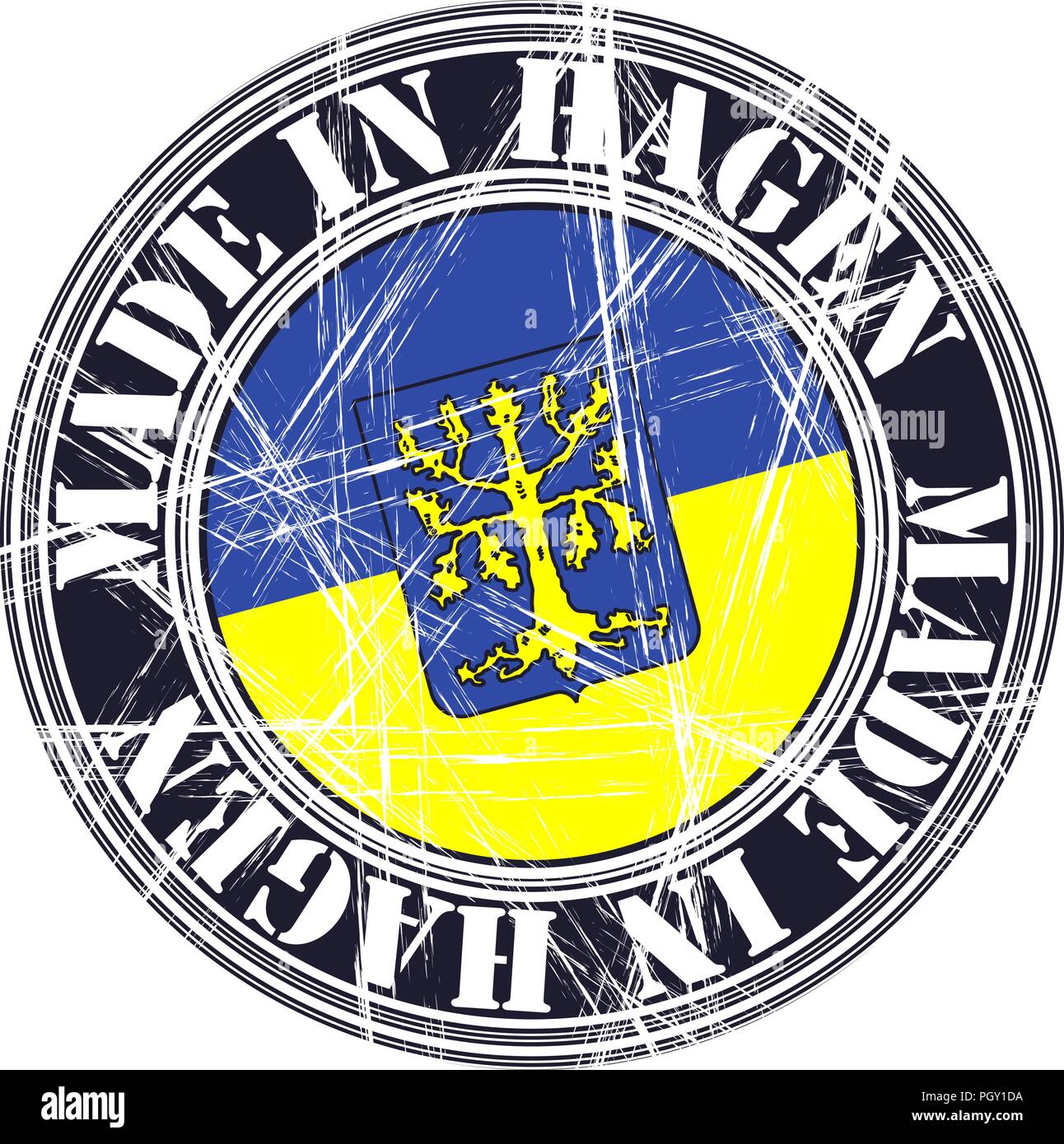Hagen city vector grunge rubber stamp Stock Vector Image & Art - Alamy