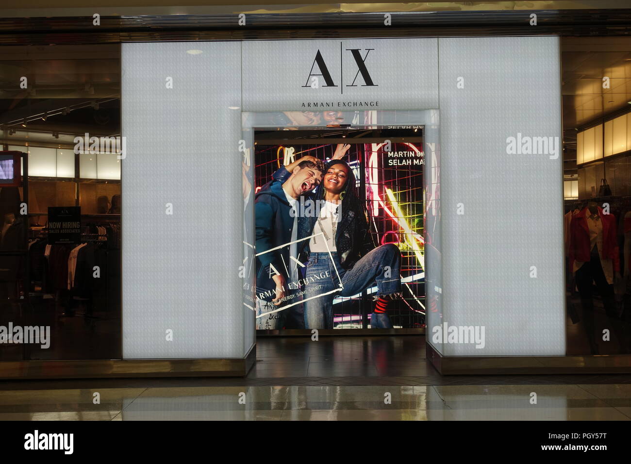 AX Armani Exchange store located at 