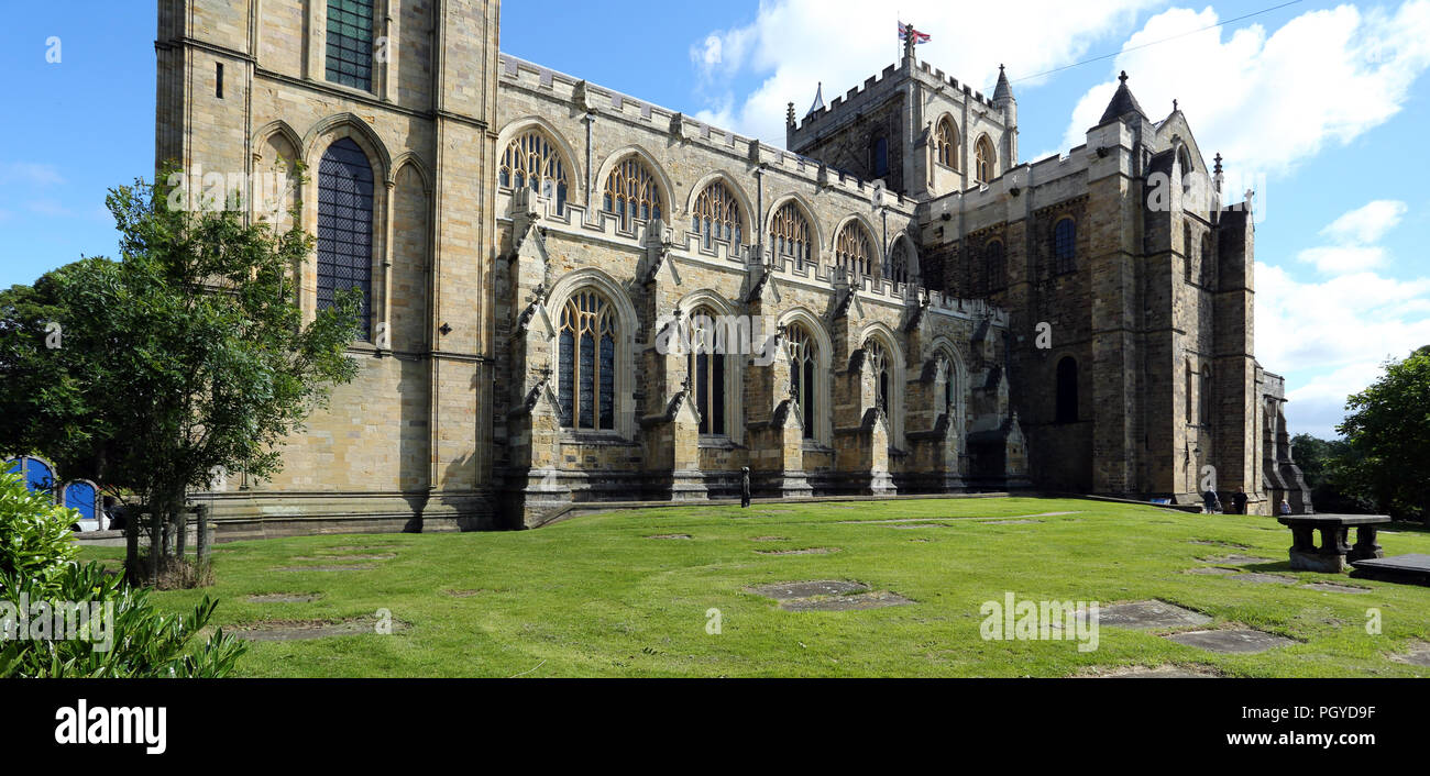 The exterior of Ripon Cathedral Stock Photo