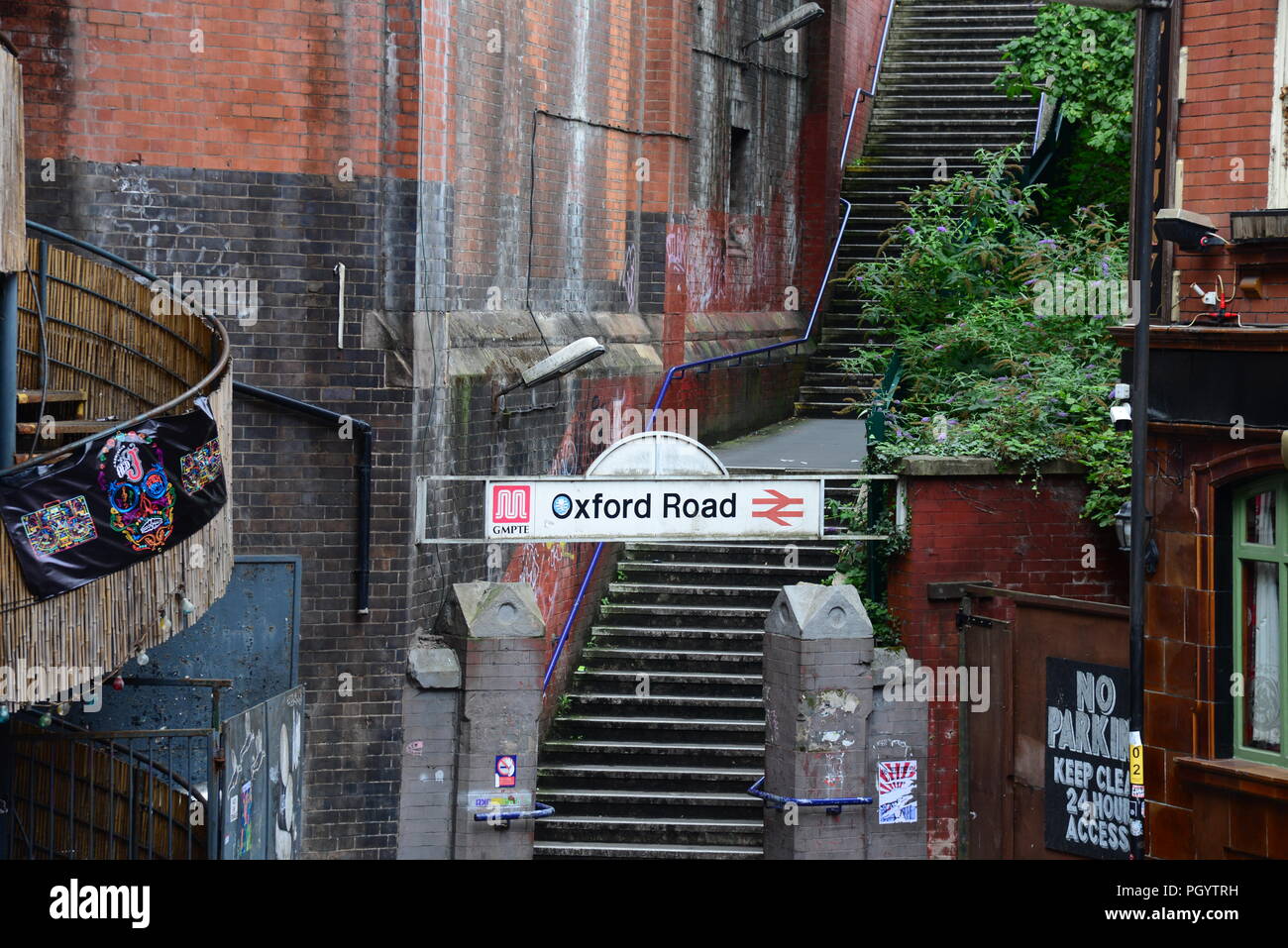 Oxford Road station Manchester Stock Photo Alamy