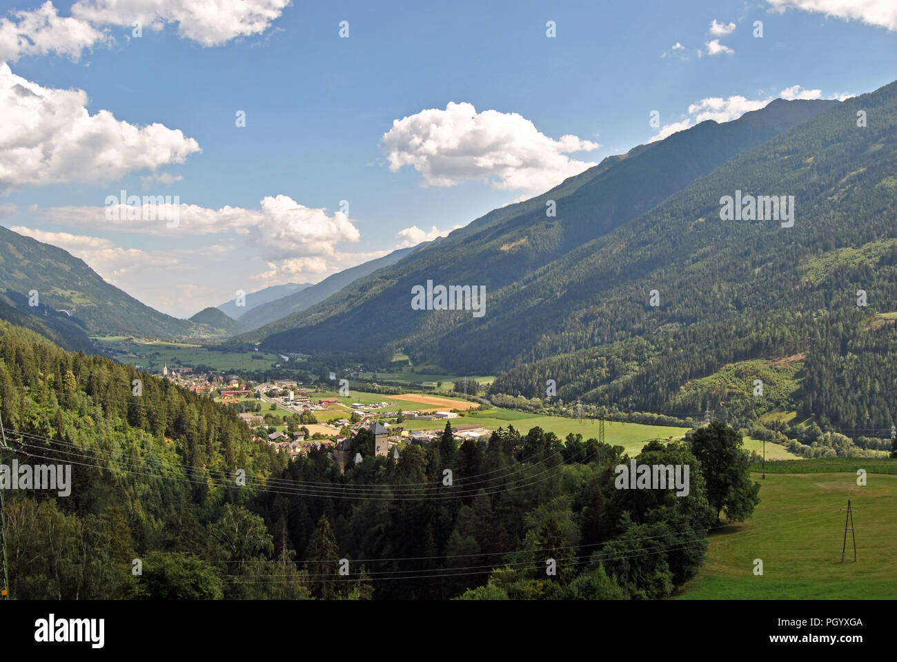 Obervellach, Carinthia, Austria Stock Photo