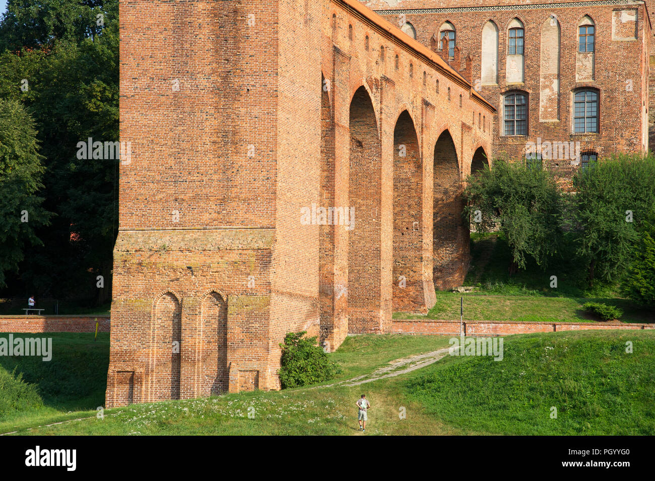Brick Gothic Gdanisko Dansker Of Brick Gothic Castle A Chapter House Of Bishopric Of Pomesania Built In Teutonic Order Castle Architecture Style In Stock Photo Alamy