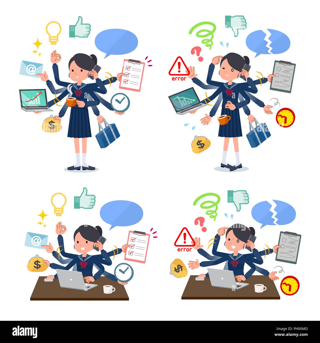 Communication failed Stock Vector Images - Alamy
