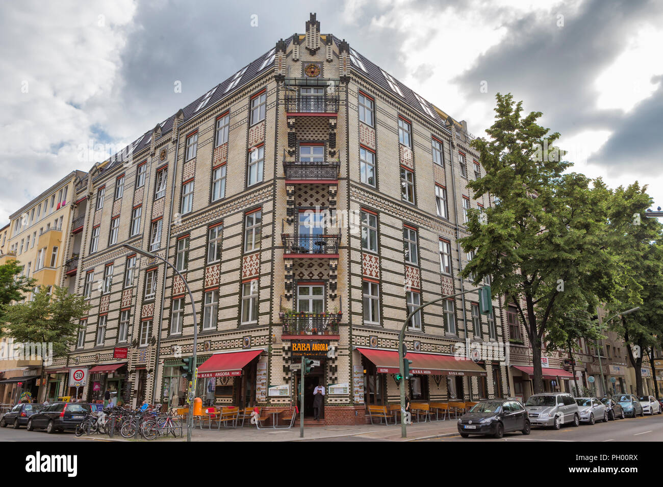 Vintage building, Schoneberg, Berlin, Germany Stock Photo - Alamy