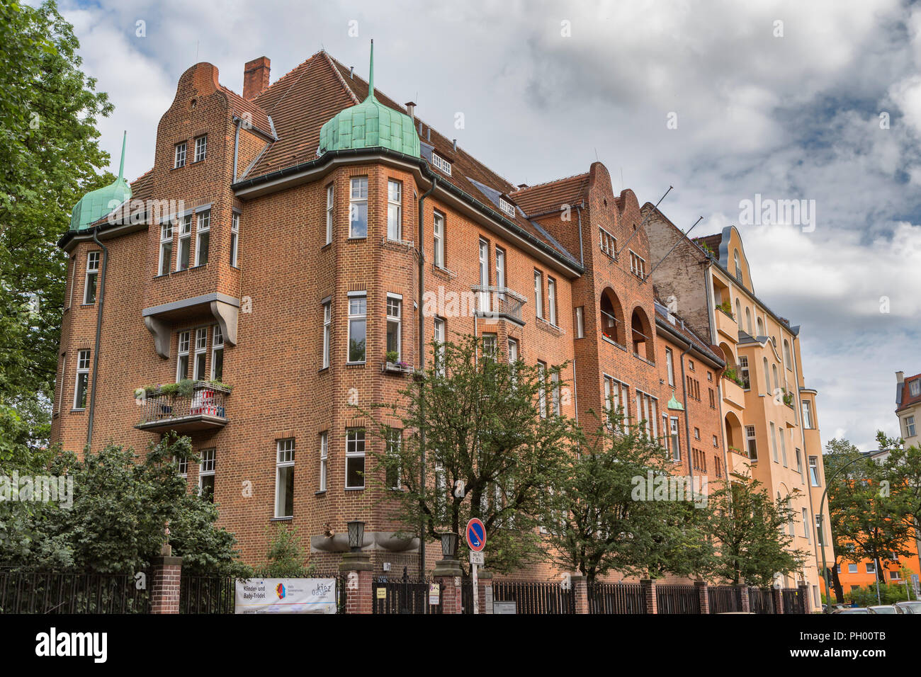 Vintage building, Schoneberg, Berlin, Germany Stock Photo - Alamy