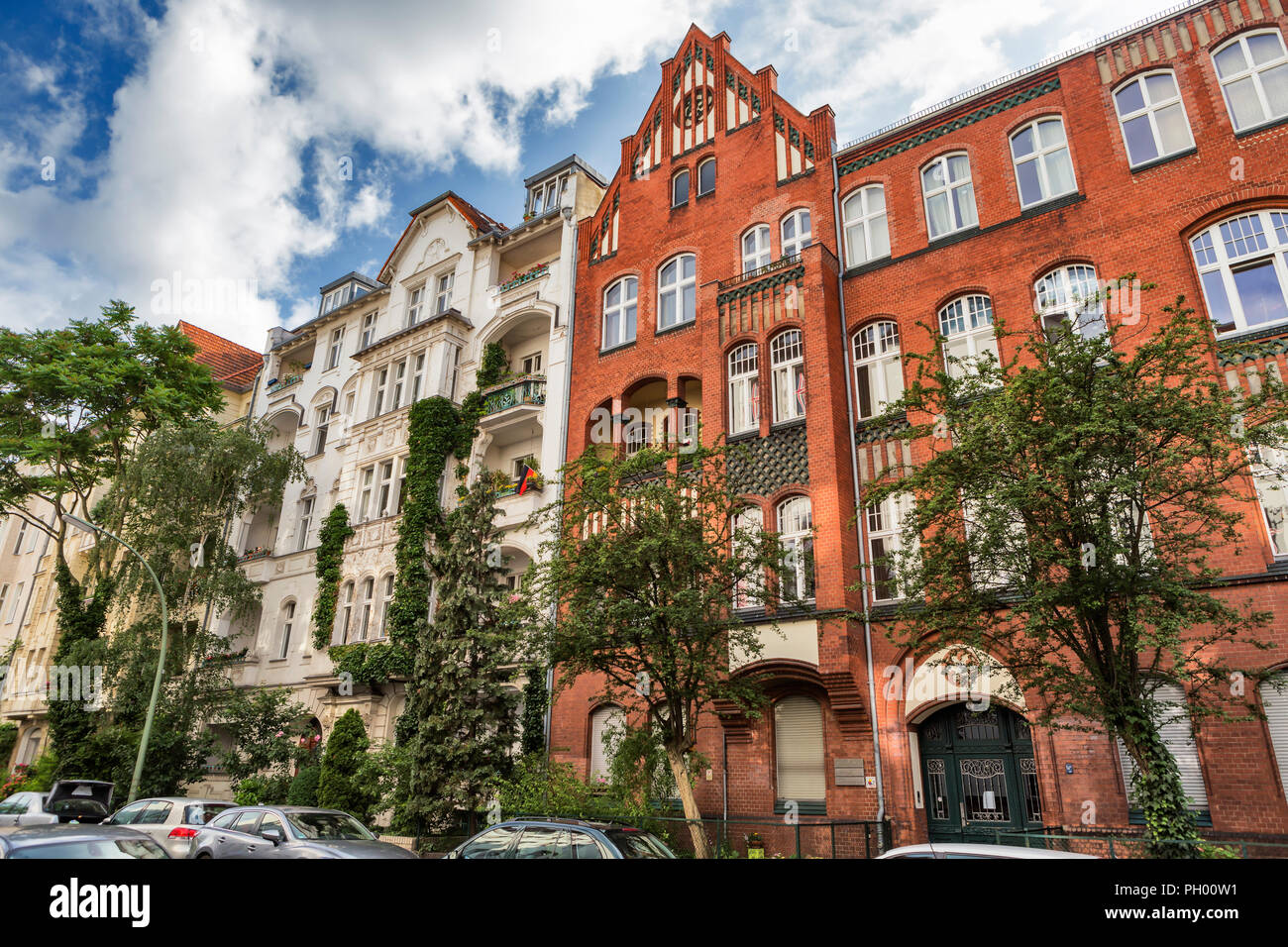 Vintage building, Schoneberg, Berlin, Germany Stock Photo - Alamy