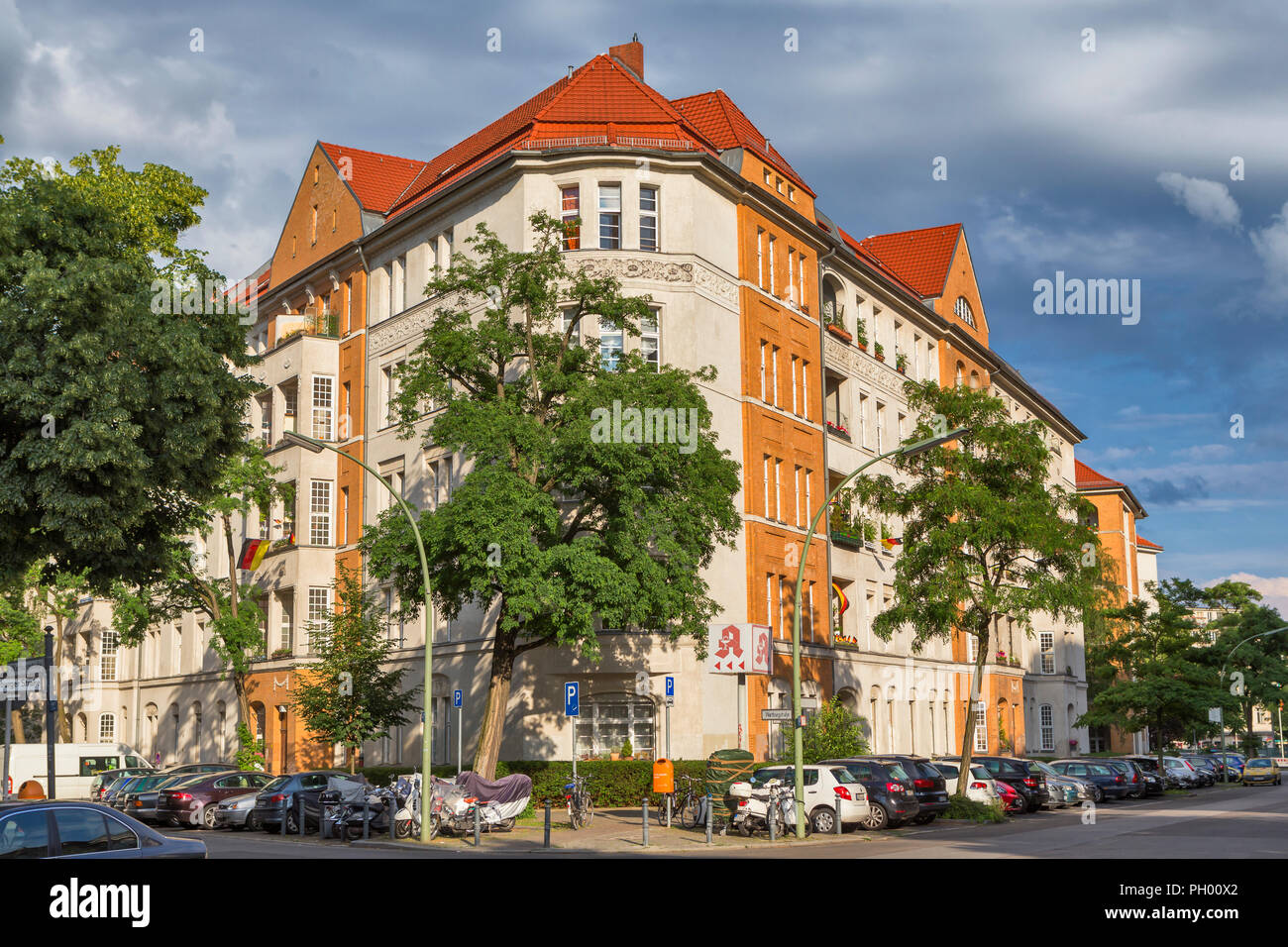 Vintage building, Schoneberg, Berlin, Germany Stock Photo - Alamy