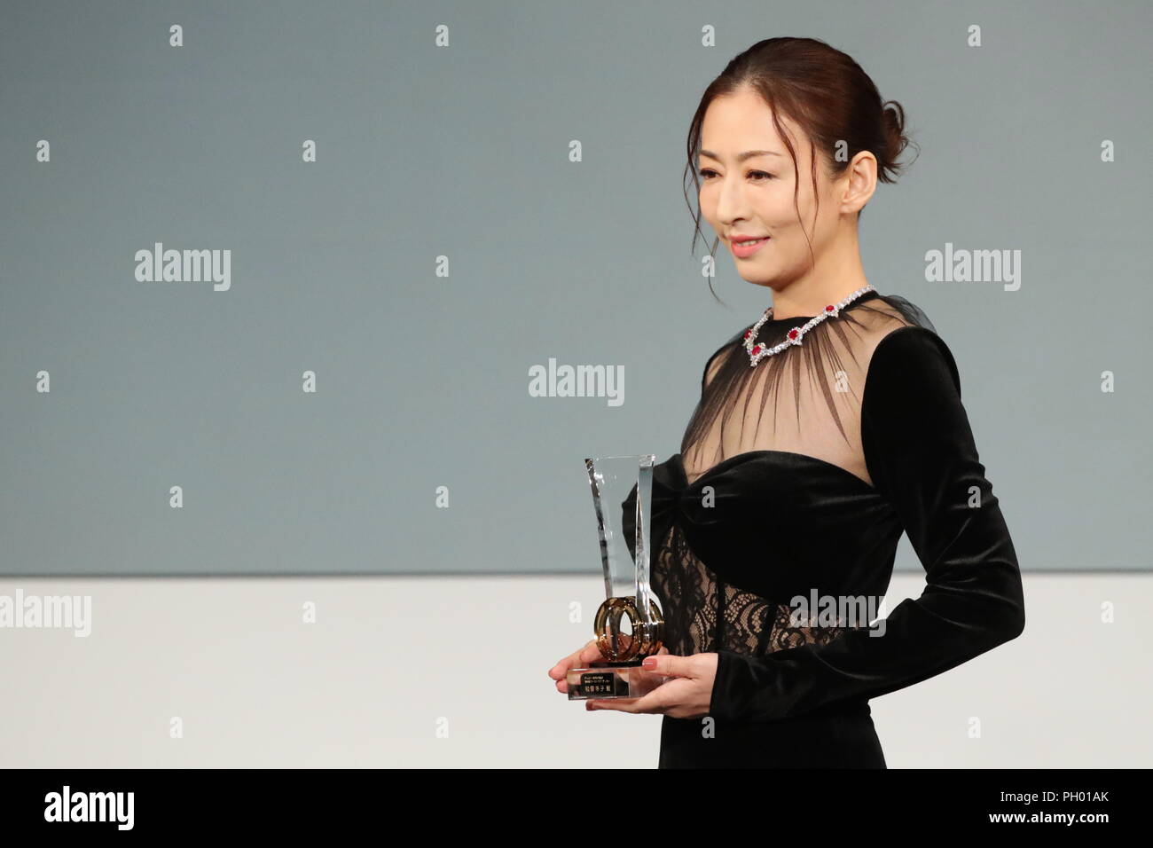 Japanese actress Yasuko Matsuyuki attends the "Women of the Year" Award ...