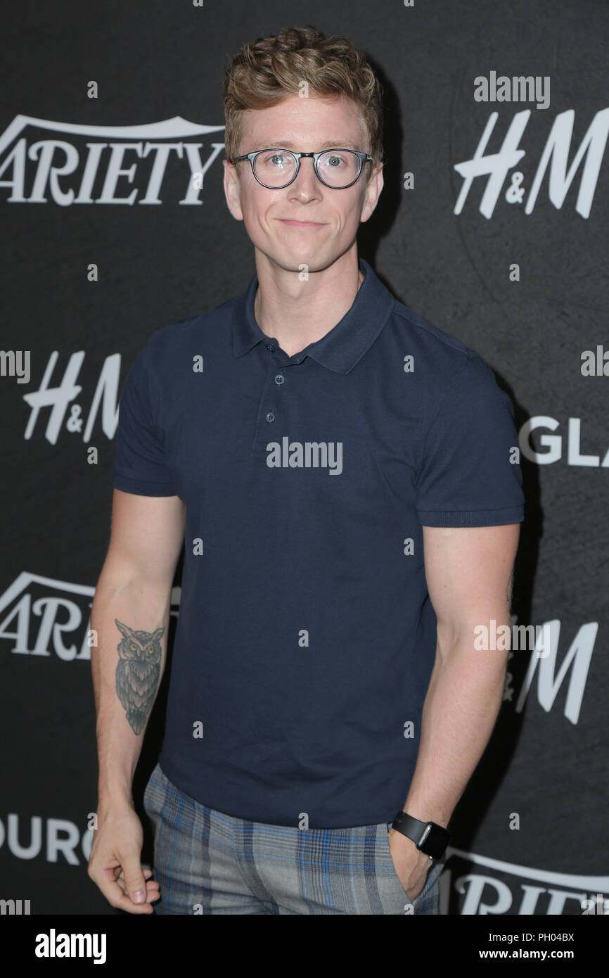 August 28, 2018 - U.S. - 28 August 2018 - West Hollywood, California - Tyler  Oakley. Variety's Annual Power Of