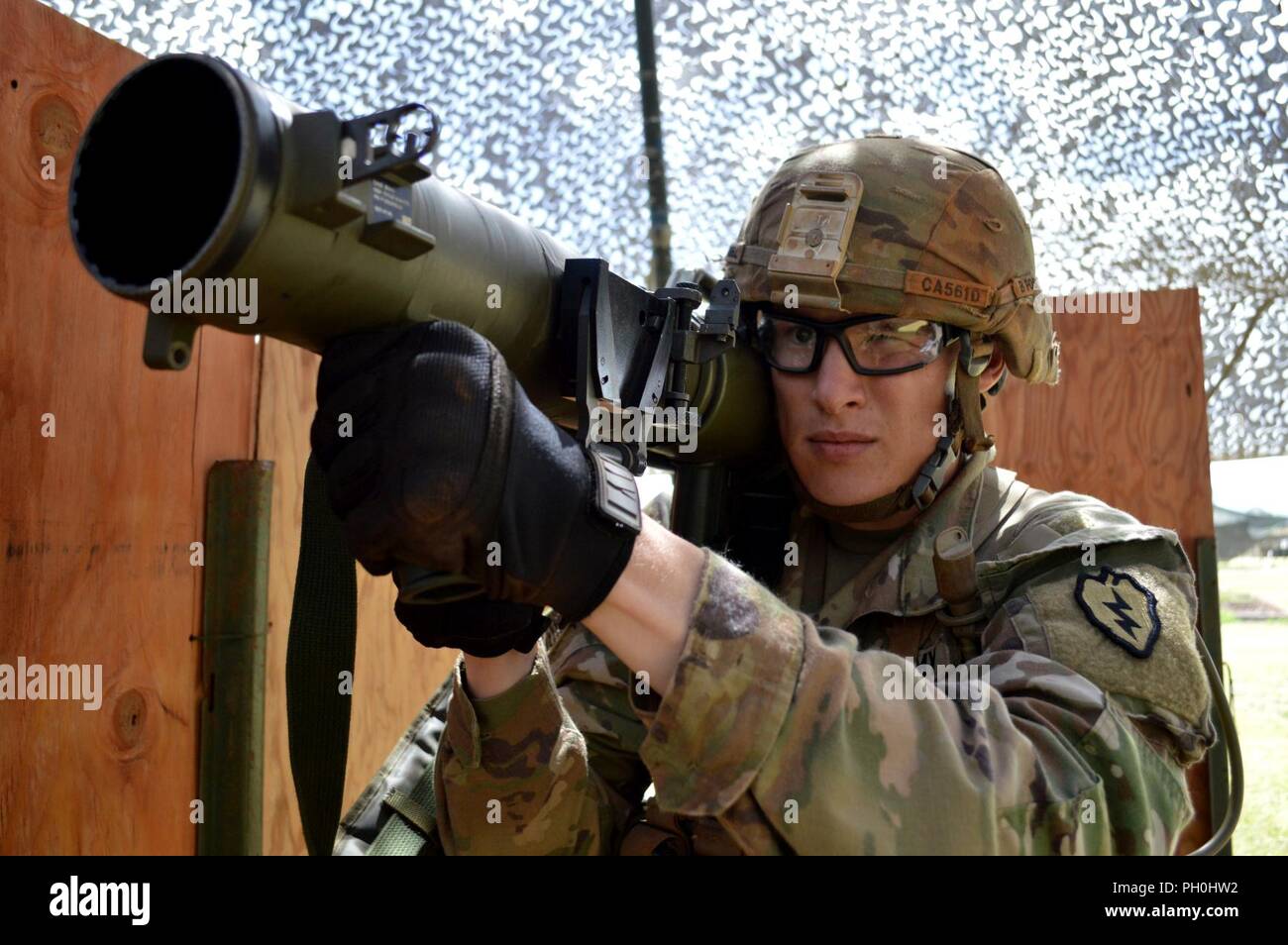 Spc. Casey Atwell, an infantryman assigned to 1st Battalion, 27th ...