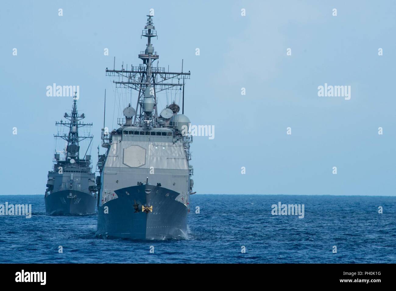 PHILIPPINE SEA (June 15, 2018) Ships From The U.S. Navy, Indian Navy ...