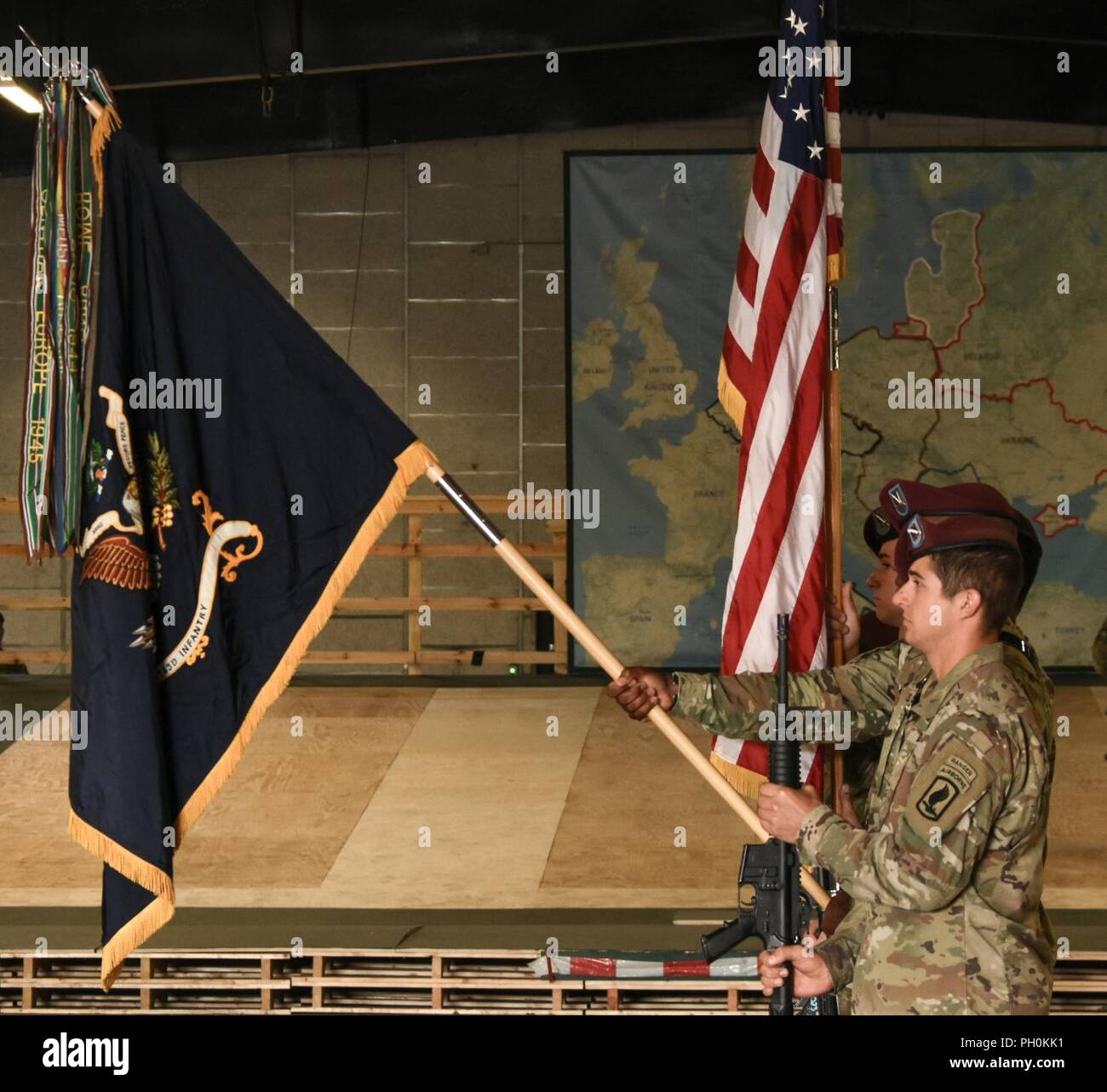 RHINE ORDNANCE BARRACKS, Germany — Sky Soldiers from 1-143 Infantry ...