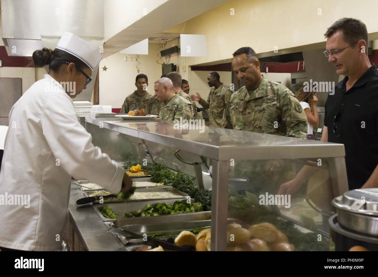 The National Training Center's dining facilities served up special ...