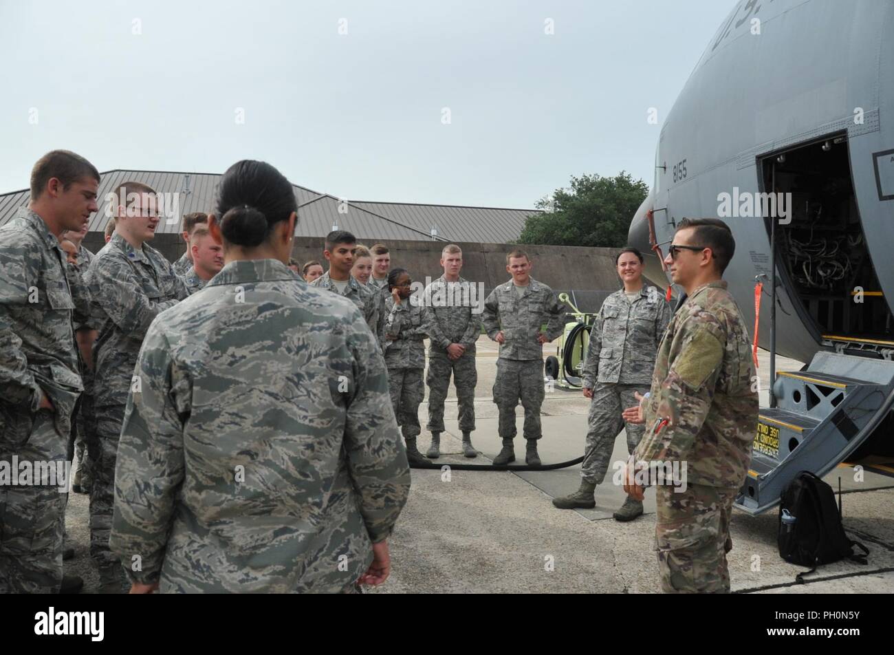 air force reserve while in college