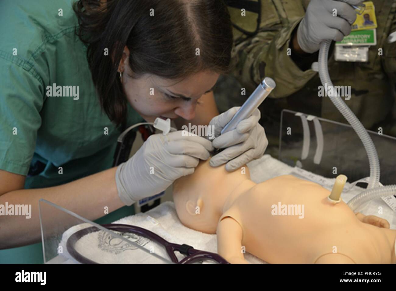 General Leonard Wood Army Community Hospital, in partnership with St. Louis Children’s Hospital and Barnes-Jewish Hospital, completed a high-fidelity simulation June 14 to prepare the staff to function as a team during a high stress situation. Stock Photo
