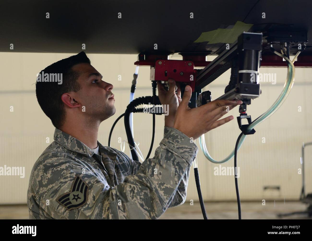 Air Force Inspection System High Resolution Stock Photography and